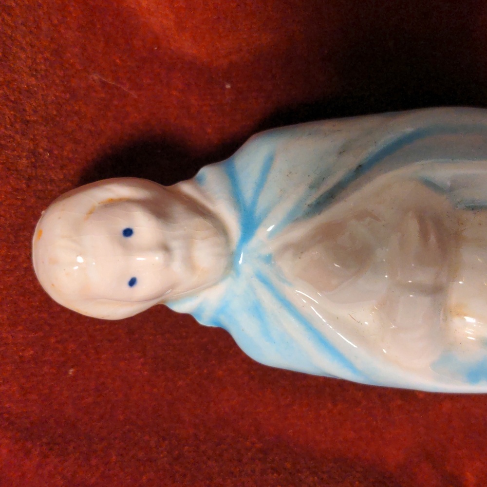 A Thousand-Yard Stare Jesus Figurine
